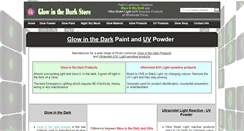 Desktop Screenshot of darkniteglow.com